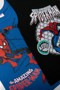 Spider-Man 2 Pack Sleeveless Vests Blue And Black (1)