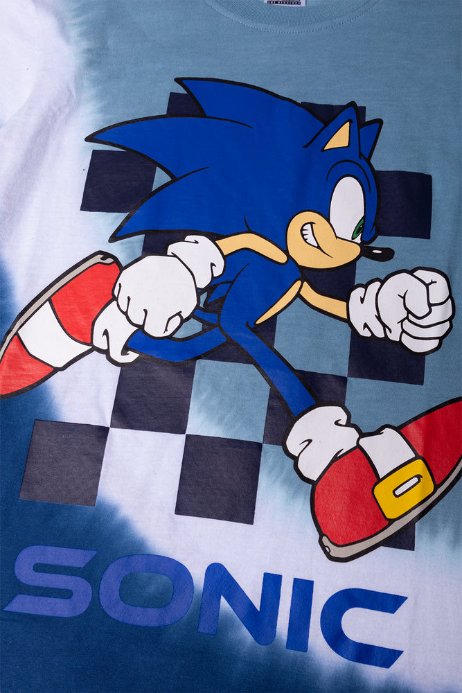 Sonic Short Sleeve T-Shirt Blue (1)