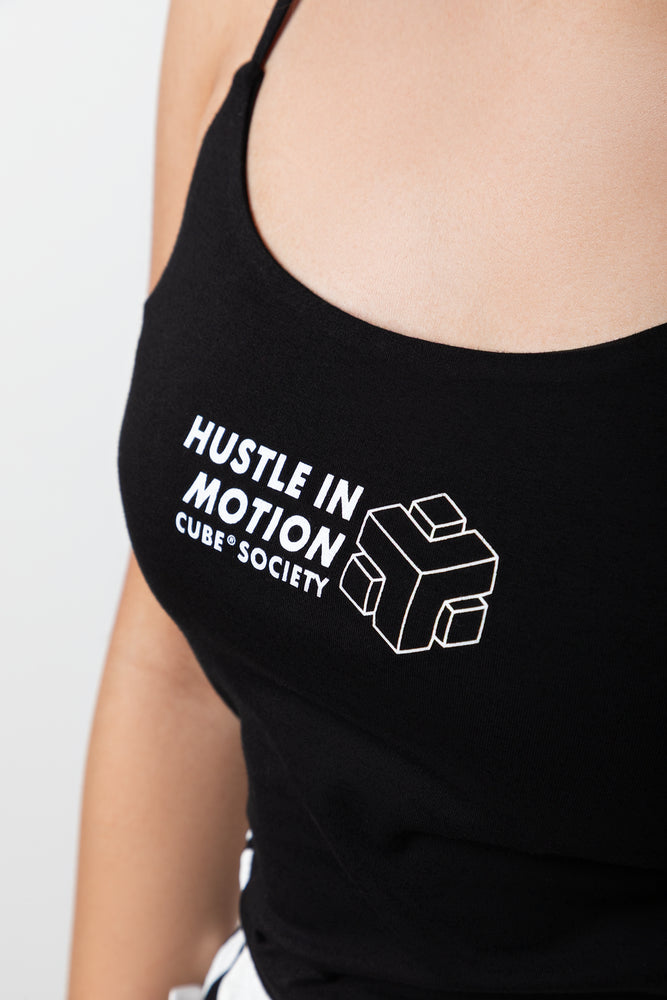 Printed Vest Black (3)