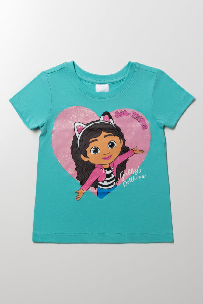 Gabby's Dollhouse Short Sleeve T-Shirt Blue