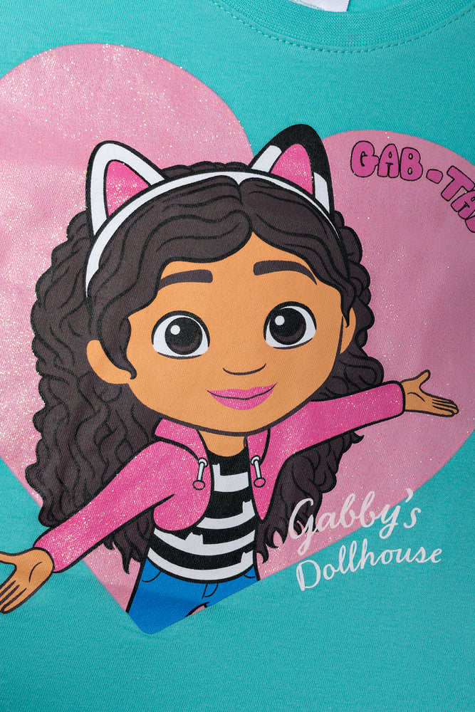 Gabby's Dollhouse Short Sleeve T-Shirt Blue