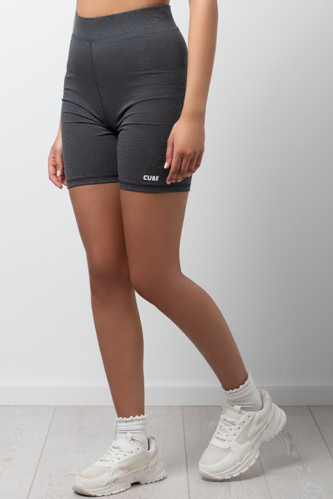 2 Pack Cycling Shorts Charcoal & Grey