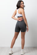 2 Pack Cycling Shorts Charcoal & Grey (2)