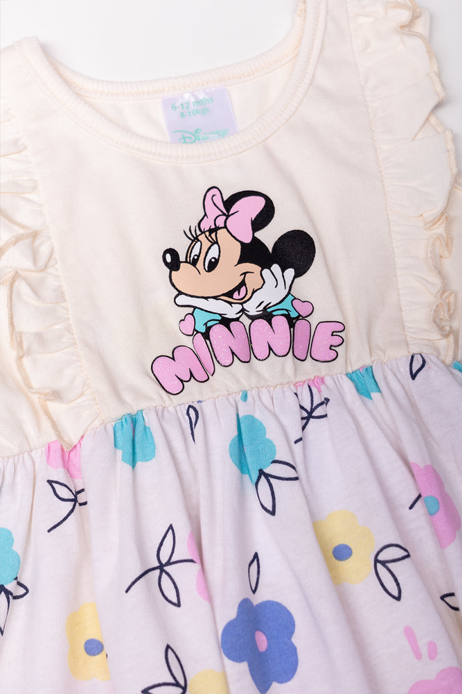 Minnie Mouse Dress Cream