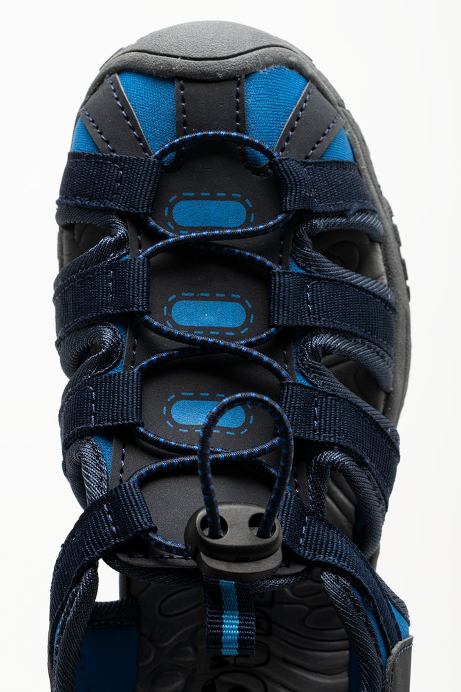 Cross Over Sandals Navy (4)