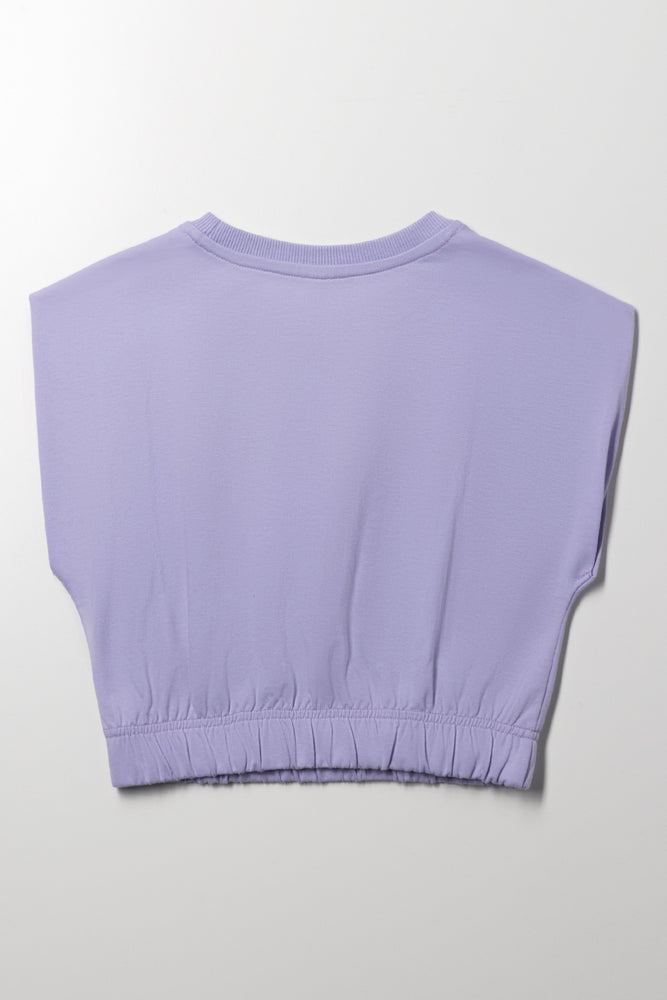 Sleeveless Top Purple (2)