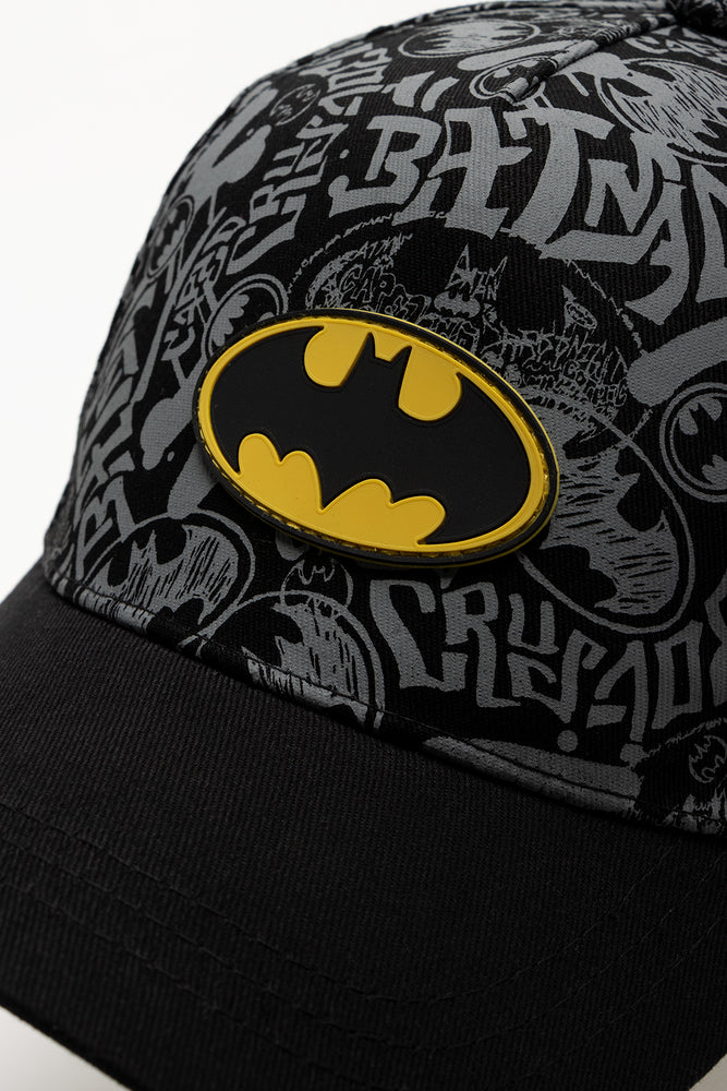 Batman Peak Cap Black (2)