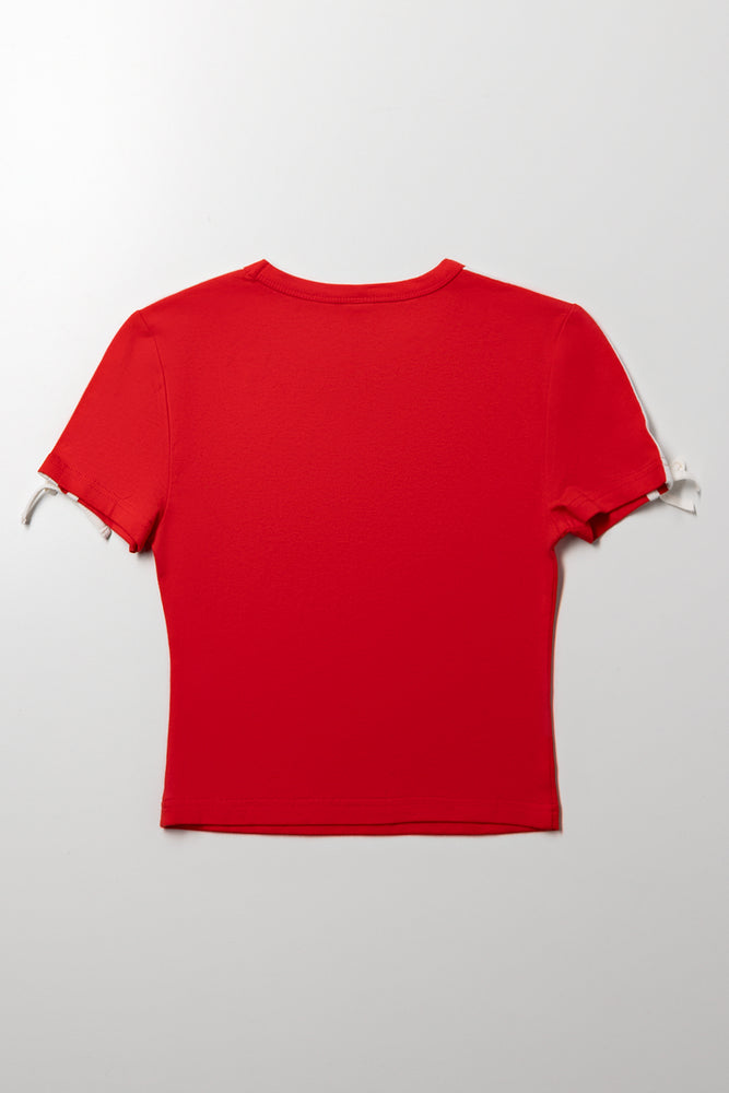 Short Sleeve T-Shirt Red (2)