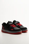 Light Up Sneakers Black And Red