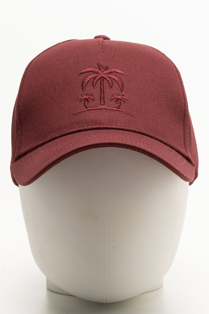 Palm Tree Peak Burgundy