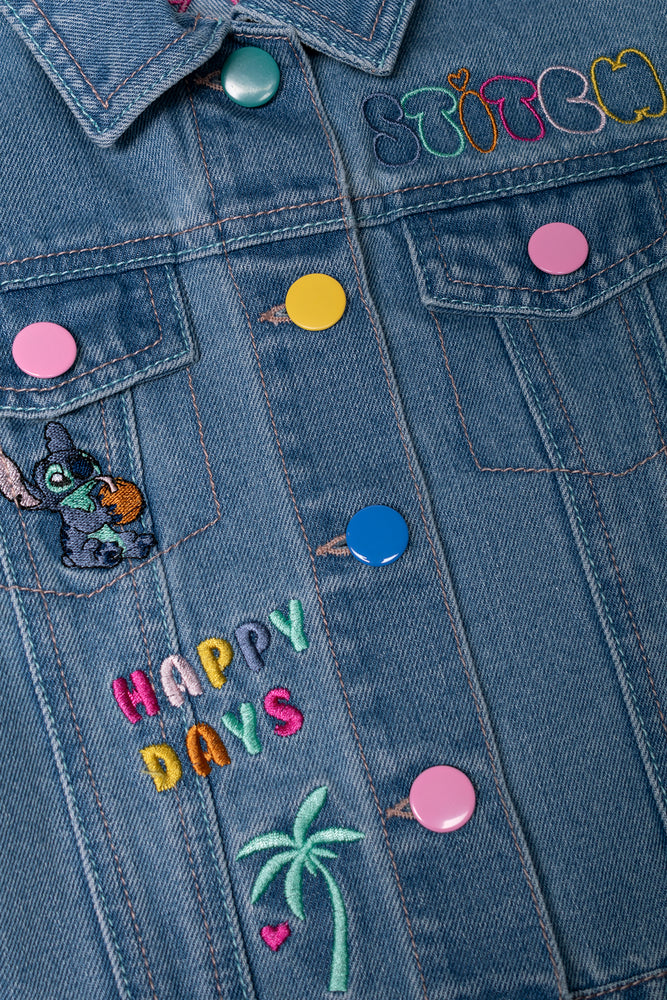 Lilo And Stitch Denim Jacket Blue (1)