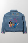 Lilo And Stitch Denim Jacket Blue (2)