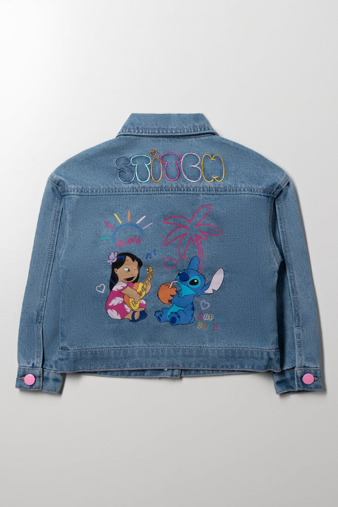 Lilo And Stitch Denim Jacket Blue (2)