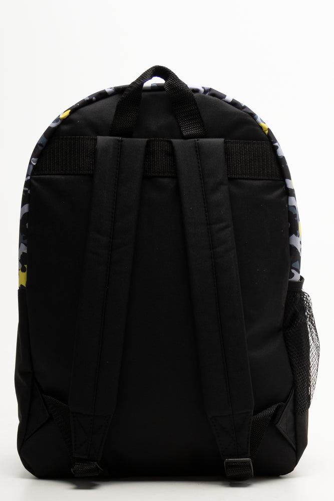 Batman Double Zip Backpack Black (2)