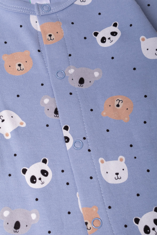 3 Piece Babygrow Set Blue (1)