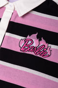Barbie Stripe Dress Pink And Black (1)