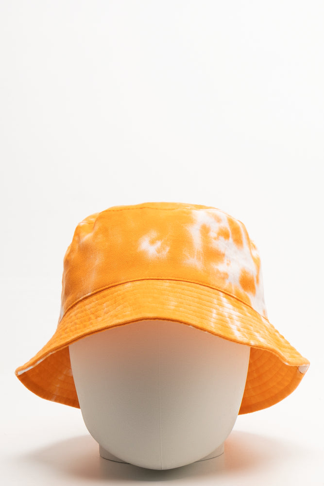 Tie Dye Bucket Hat Orange