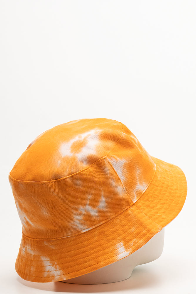 Tie Dye Bucket Hat Orange