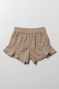 Frill Shorts Natural