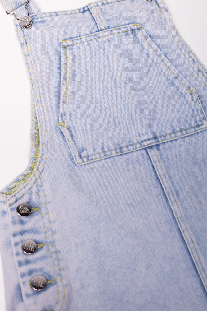Denim Dungaree Light Blue