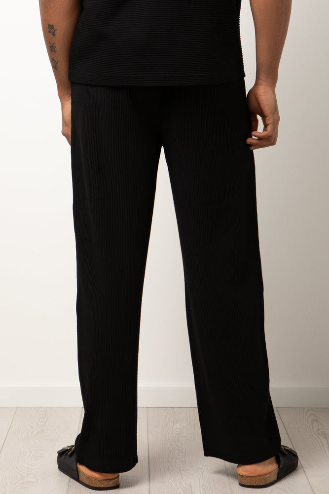 Rib Pants Black (2)