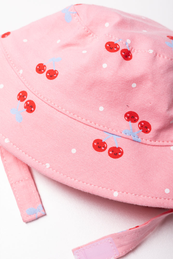 Cherry Bucket Hat Pink (1)