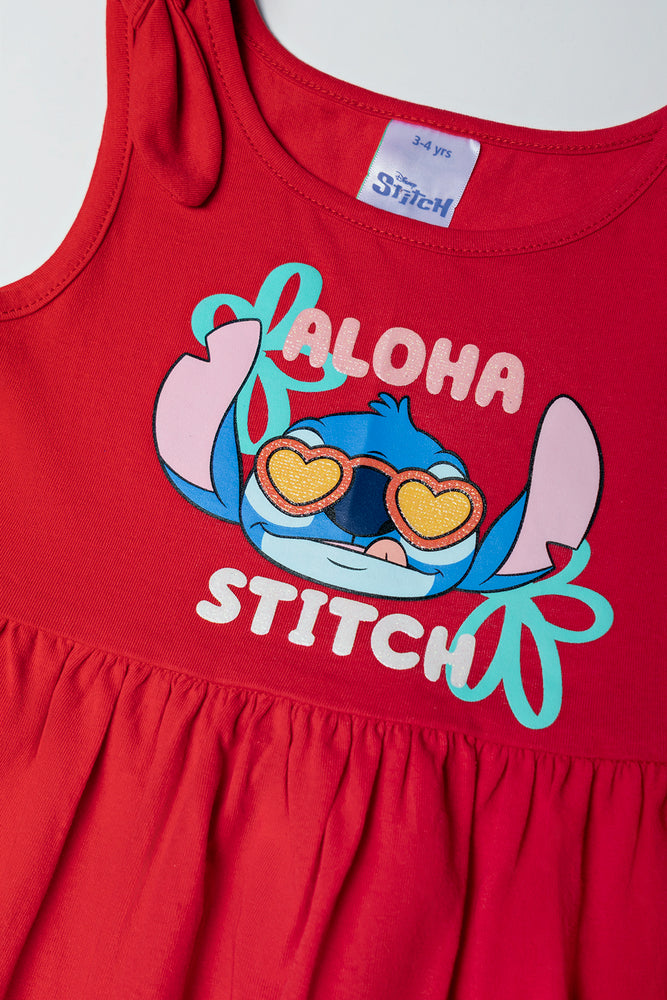 Lilo & Stitch Dress Red (1)