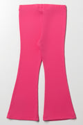 Minnie Mouse Rib Flare Leggings Pink (2)