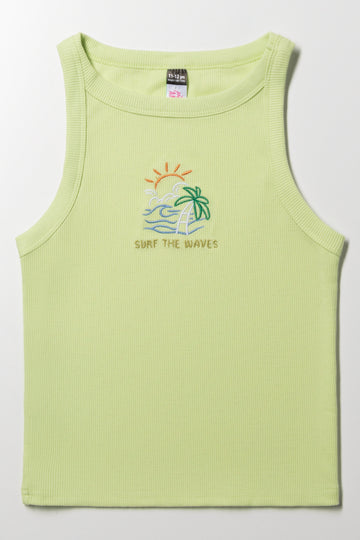 Vest Lime Green