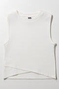 Rib Vest Cream