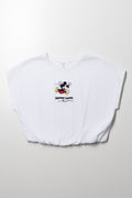 Mickey Mouse Top White