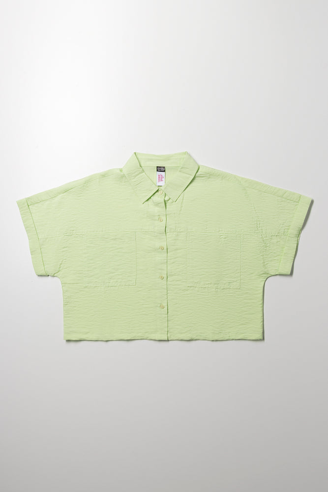 Short Sleeve Shirt Lime Green