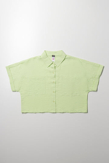 Short Sleeve Shirt Lime Green