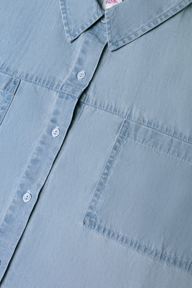 Short Sleeve Shirt Blue