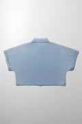 Short Sleeve Shirt Blue (2)