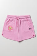 Smiley Shorts Pink