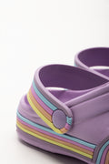 Light Up Star Clogs Lilac (3)