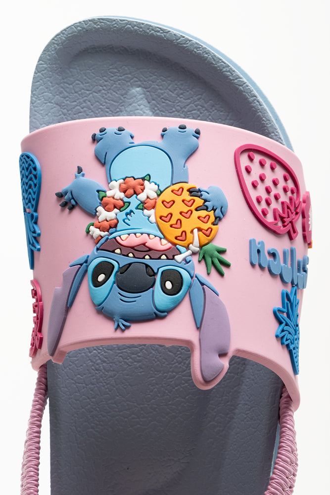 Stitch And Angel Flip Flops Pink And Blue (4)