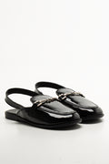 Slingback Loafer Black