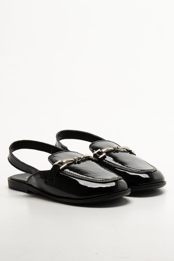 Slingback Loafer Black