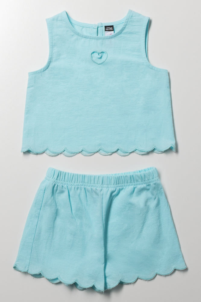 Shorts Set Aqua