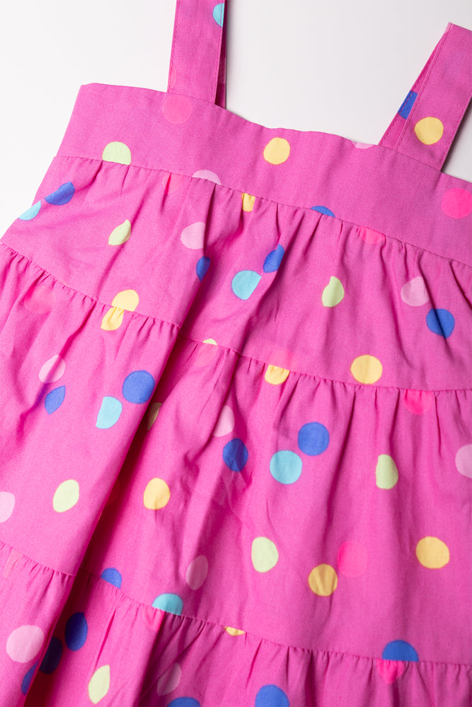 Tiered Dress Pink