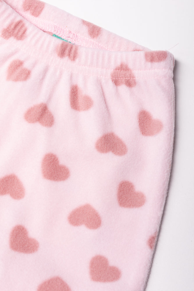 Micro Fleece Set Pink (2)