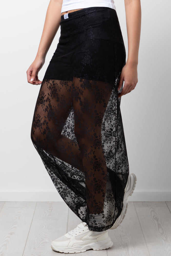 Lace Skirt Black