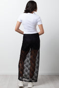 Lace Skirt Black (2)