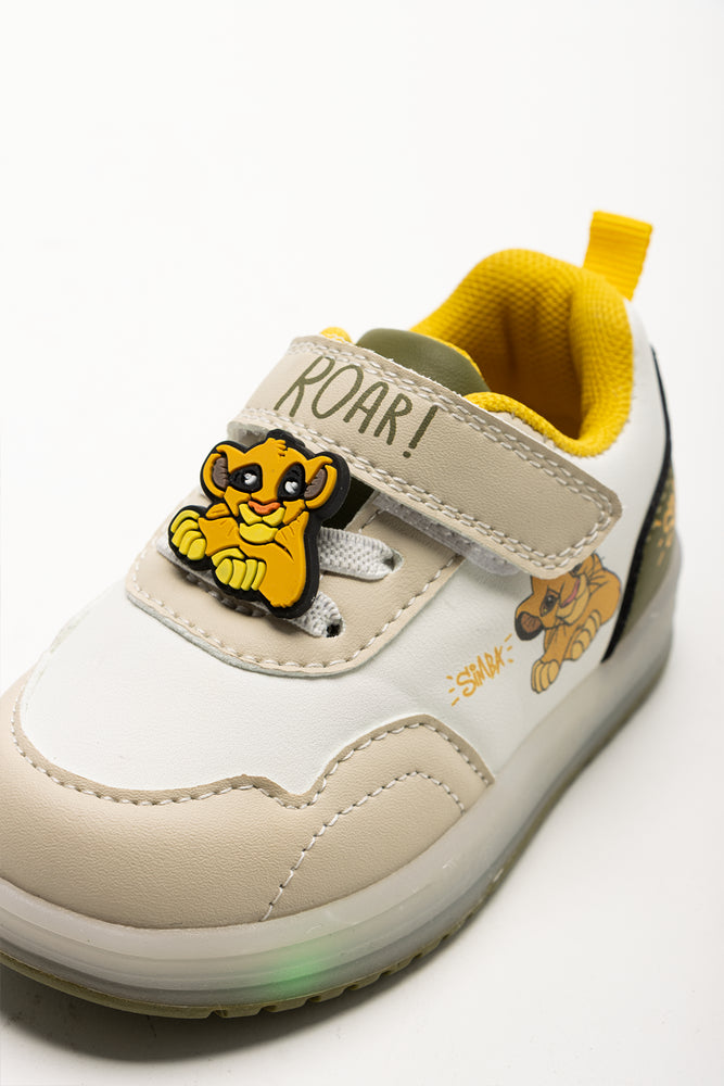 Simba Light Up Sneakers Natural (2)