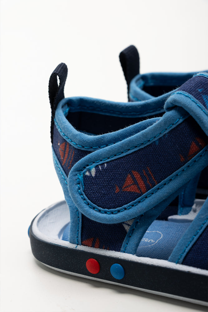 Closed Toe Sandal Navy (3)