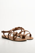 Strappy Sandals Tan