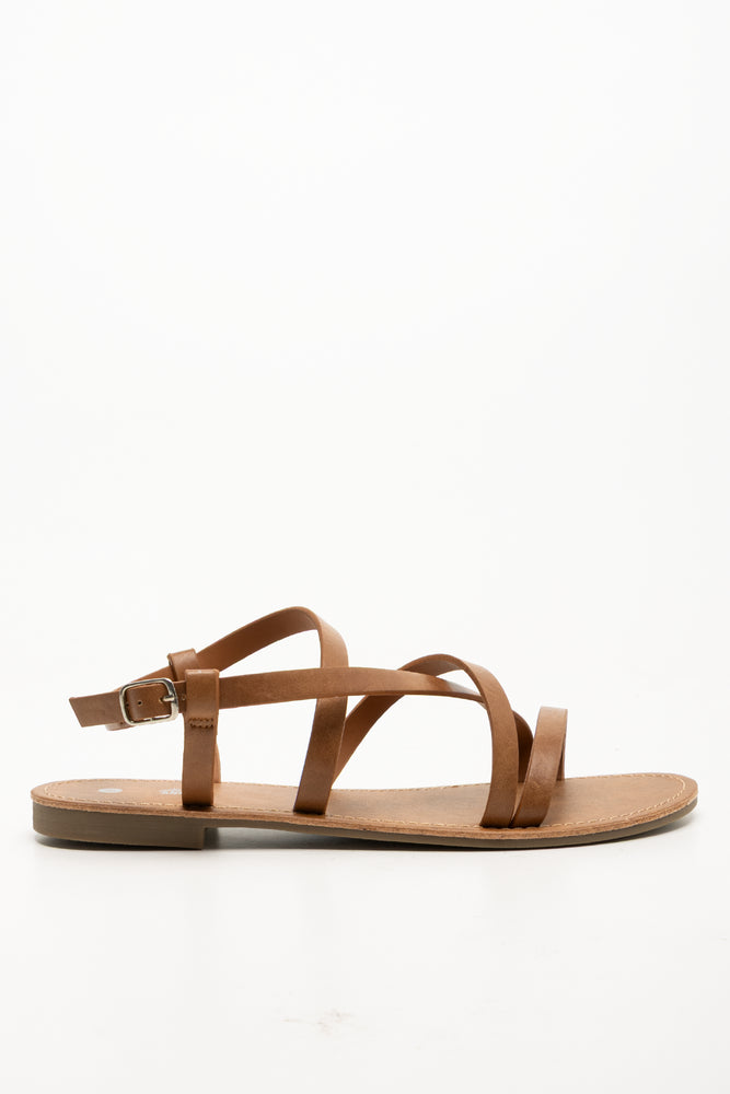 Strappy Sandals Tan