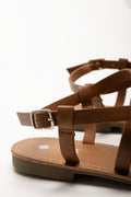 Strappy Sandals Tan (3)